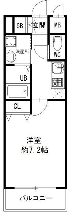 レジデンス京都ミッドシティの間取り
