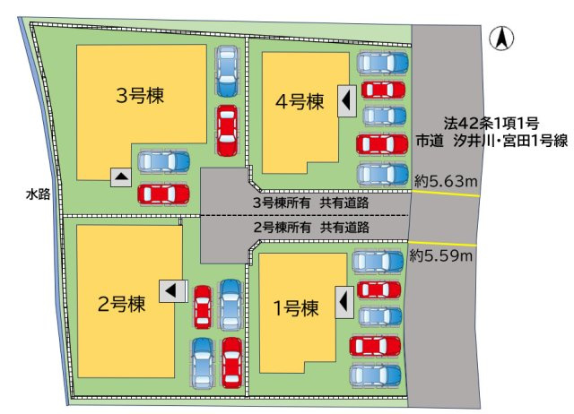 【区画図】