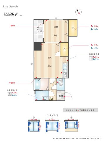 ロイヤル神屋71の間取り