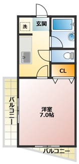 【間取り】 | エクセルハイツ