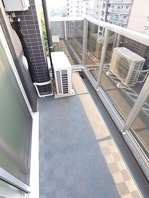 シエテ立花駅前のバルコニー