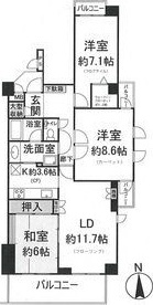 パークシティ松下北棟A