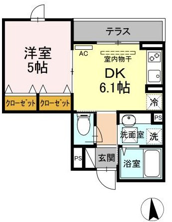 【間取り】 | セジュール東糀谷