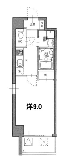 BARON（バロン）の間取り