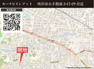 仲介手数料無料　KEIAI TERRACE所沢市小手指南9期・新築全1棟の地図