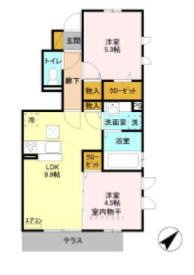【間取り】 | エスペーロ(D-ROOＭ)