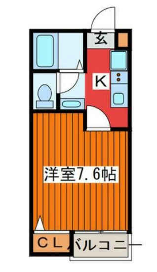 ラフィーナー北戸田の間取り