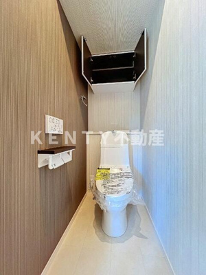 【トイレ】 | メゾン　ド　アズール | ゆったりとした空間のトイレです