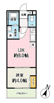 エターナルハピネス氷川の杜の間取り