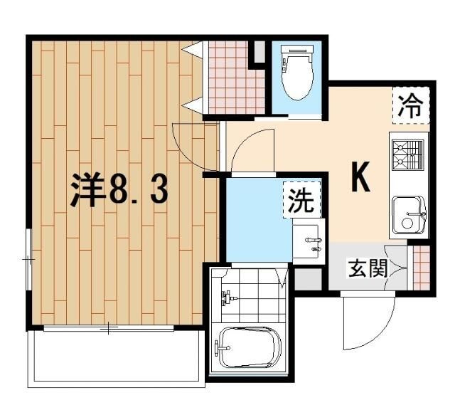 RIS参番館 の間取り