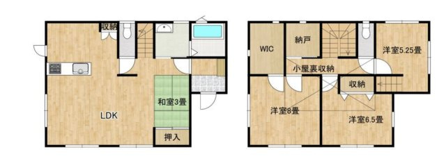 【間取り】 | 加須市船越　中古戸建