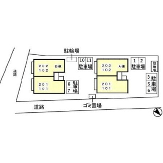 【区画図】 | サンモール　Ａ