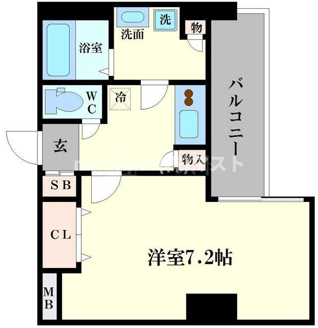 ラグゼ本町の間取り