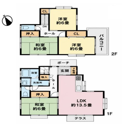 【間取り】 | 鴻巣市宮前　中古戸建
