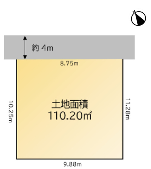 【区画図】 | 鴻巣市宮前　中古戸建