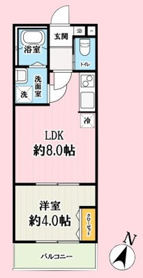 エターナルハピネス氷川の杜の間取り