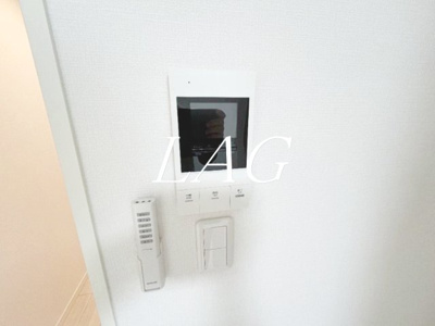 【セキュリティ】 | セレンディピティ浅草 | モニター付きインターホンです。