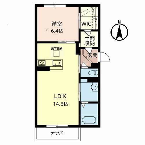 ルーチェ　南茨木の間取り