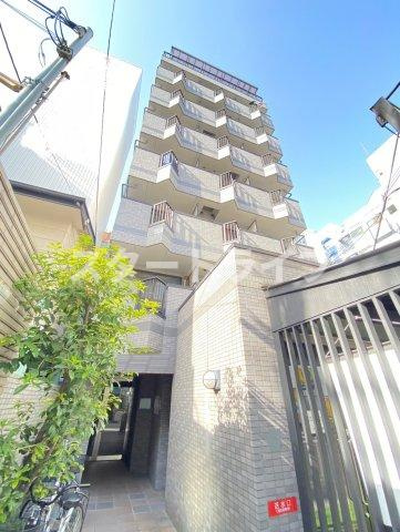 大阪市淀川区西中島３丁目の賃貸マンションの外観
