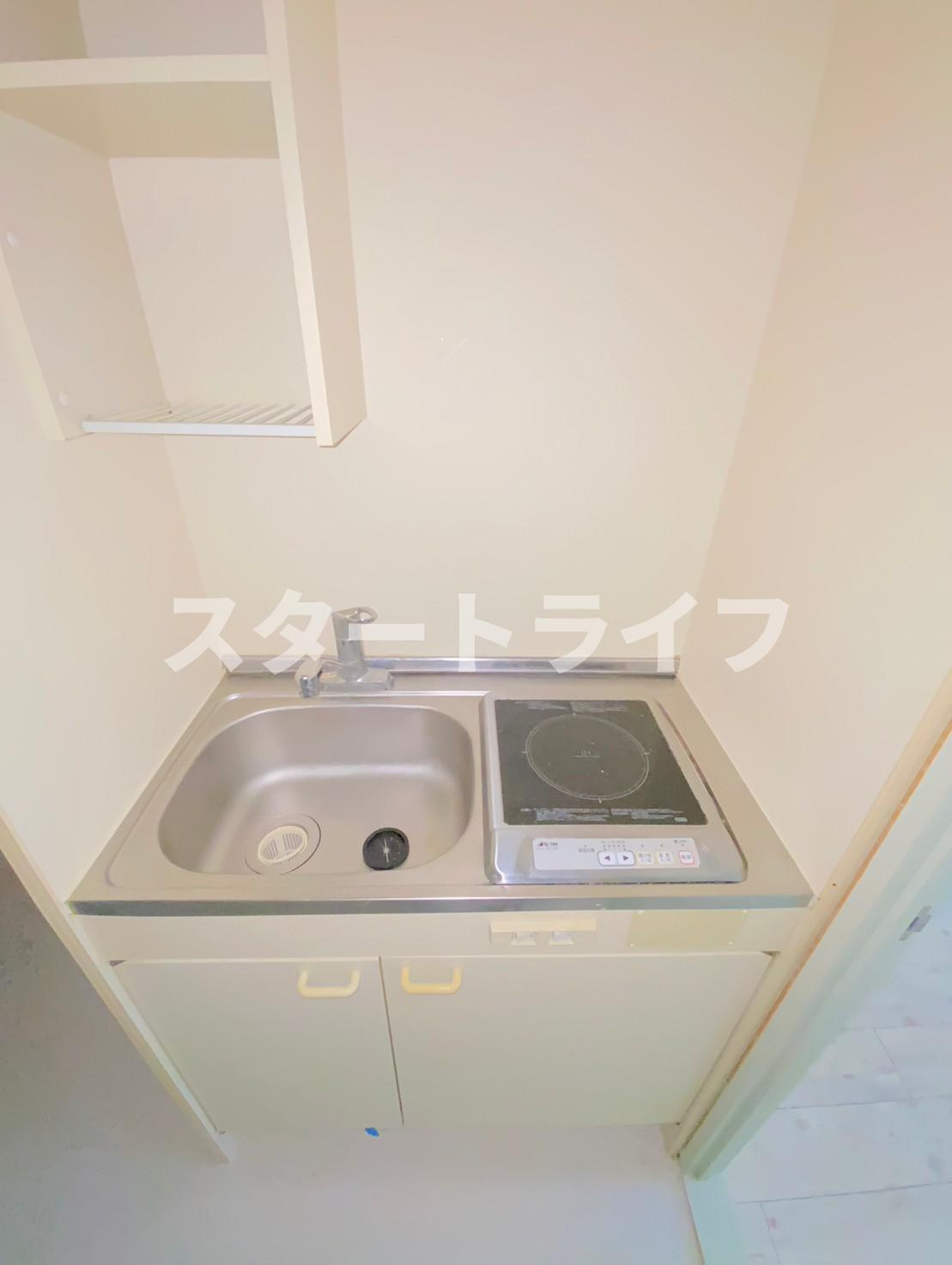 大阪市淀川区西中島３丁目の賃貸マンションのキッチン