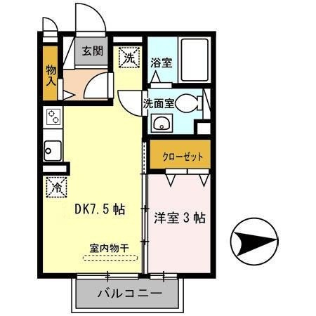 Heights　Pureの間取り