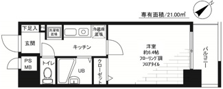 【間取り】 | メインステージ巣鴨