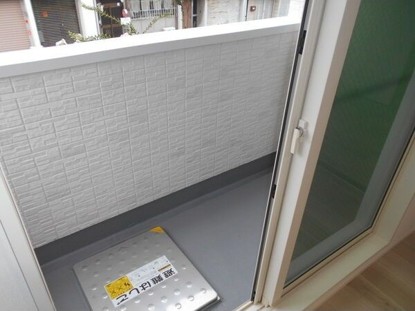 MOVE中村日赤のバルコニー