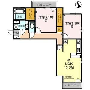 【間取り】 | ルミエールMKII | お部屋の間取りです