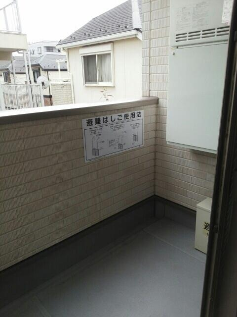 フレグランス ベルのバルコニー