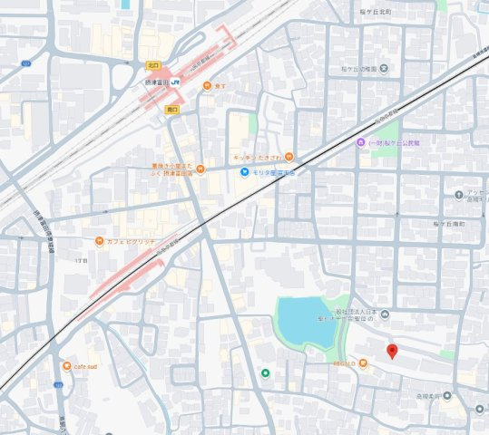 ミオーラ高槻の地図