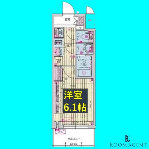 プレサンス上前津ディアシスの間取り