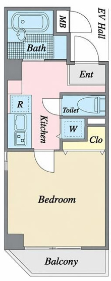 【間取り】 | ベルフラット三軒茶屋