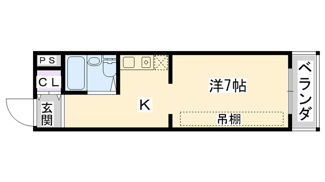 【間取り】 | サンハイツ白鳩Ⅰ