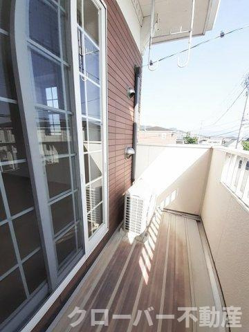 メゾン　ド　ソレイユ　Ａのバルコニー