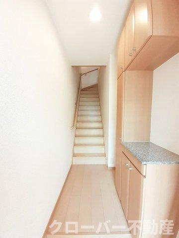 メゾン　ド　ソレイユ　Ａの玄関