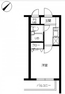 【間取り】 | スカイコート宮崎台第４