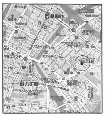 【地図】 | プレール・ドゥーク八丁堀