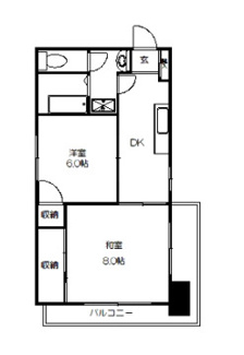 【間取り】 | ニュー三浦マンション