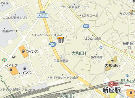 【地図】 | D-Sereno大和田N