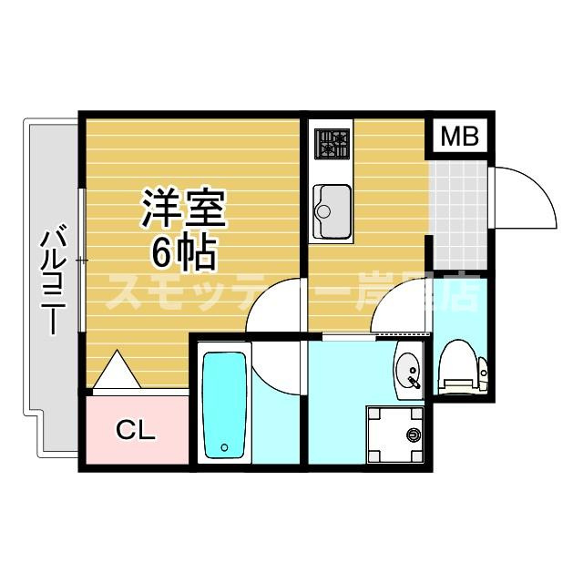 インペリアル玉出の間取り