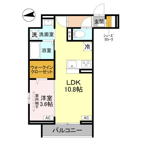 【間取り】 | D-Sereno大和田N