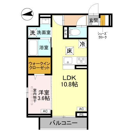 【間取り】 | D-Sereno大和田N