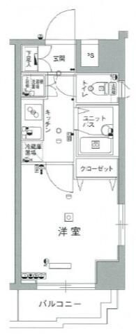 スカイコート後楽園壱番館の間取り