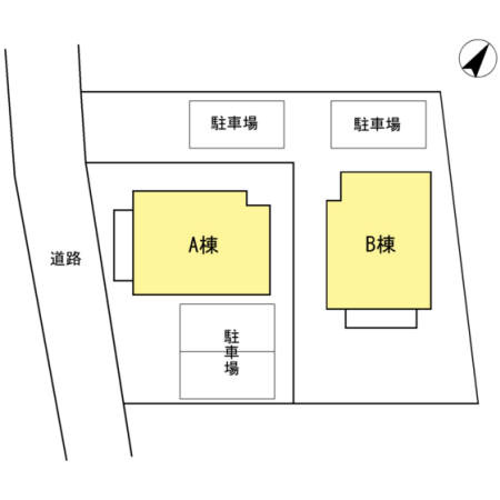 ピュアハウス 壱番館の区画図