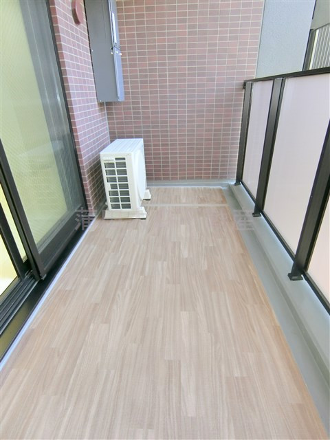 リテラス蒲田のバルコニー