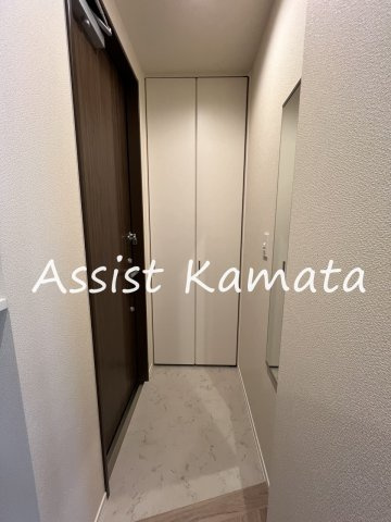 グランキ大森ガーデンの玄関