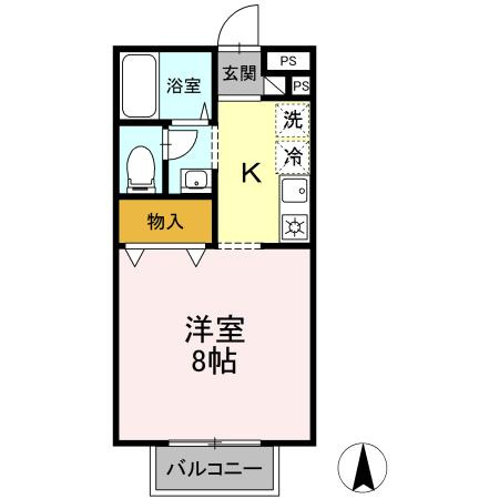 テールポワールの間取り