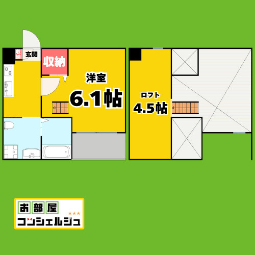 カナパの間取り