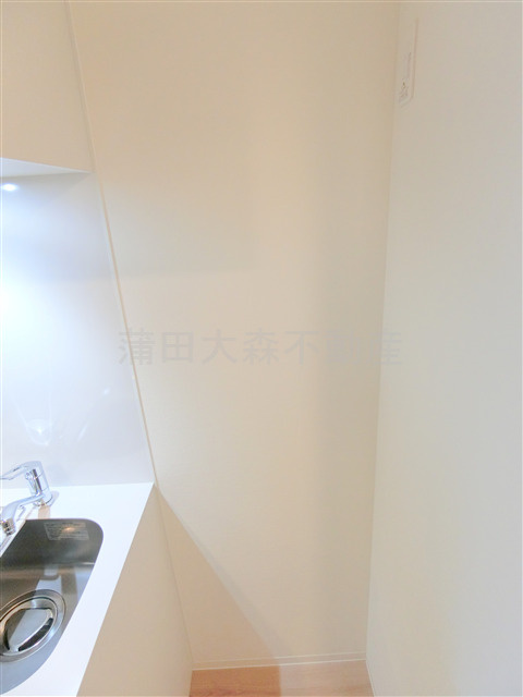 ルネサンスコート蒲田のキッチン|冷蔵庫置場