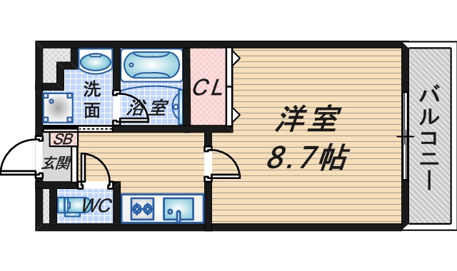 ハーモニーⅡの間取り